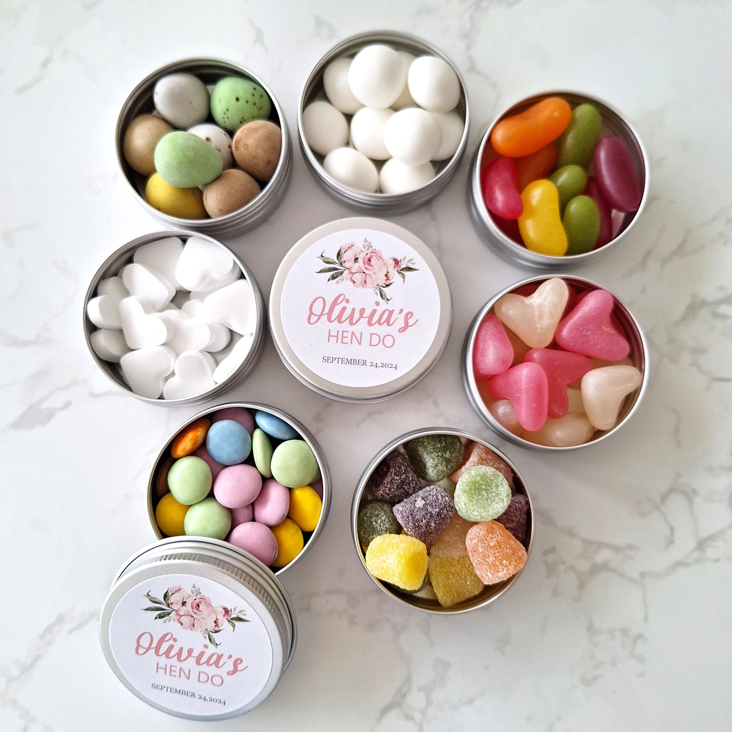 Hen Party Sweet Favours for Guests, Pre Filled Sweet Hen Do Favors