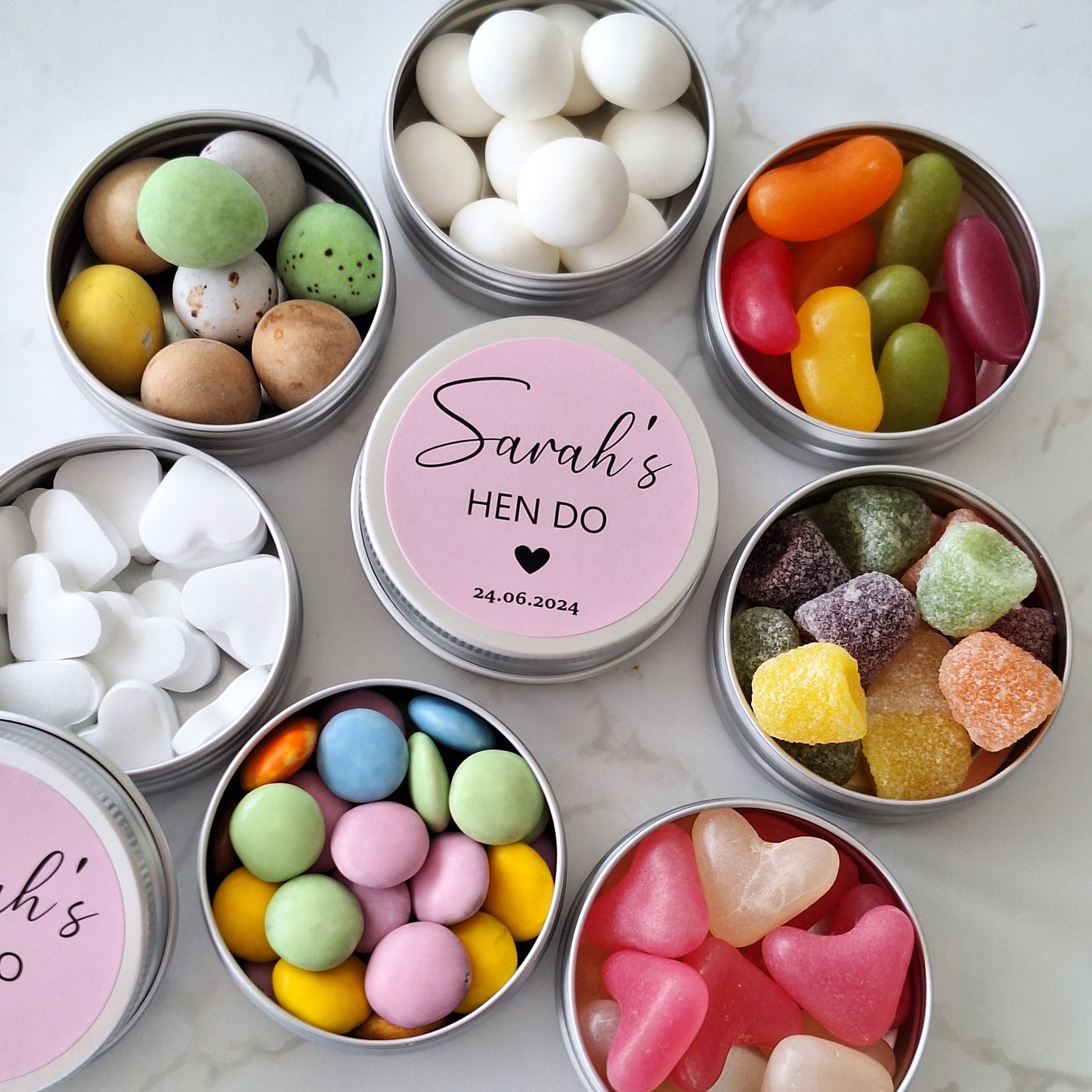 Personalised Hen Party Favours, Pre Filled Sweet Hen Do Favors