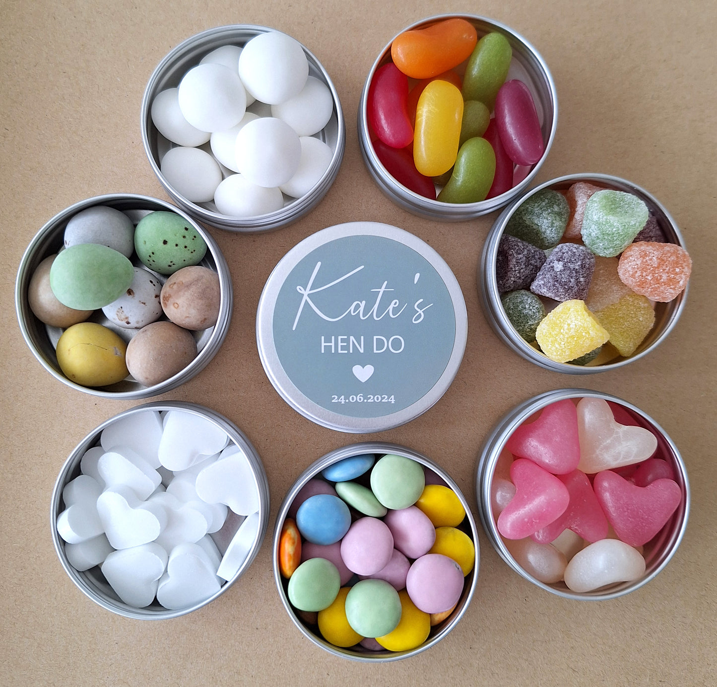 Personalised Hen Party Favours, Pre Filled Sweet Hen Do Favors