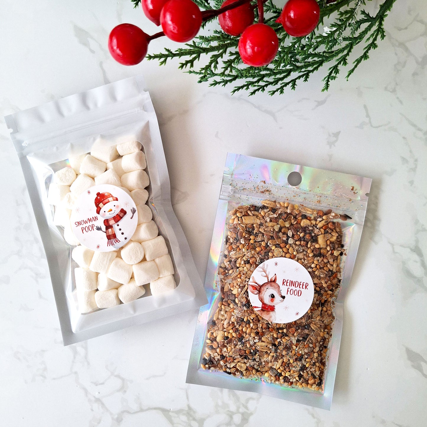 Elf Treats Candy Bags