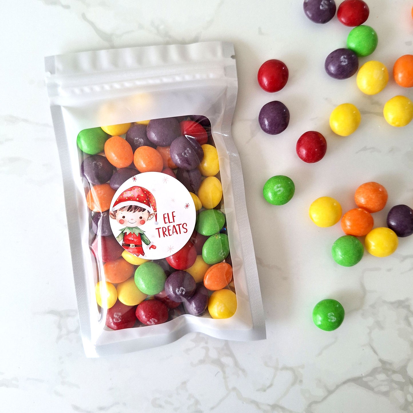Elf Treats Candy Bags