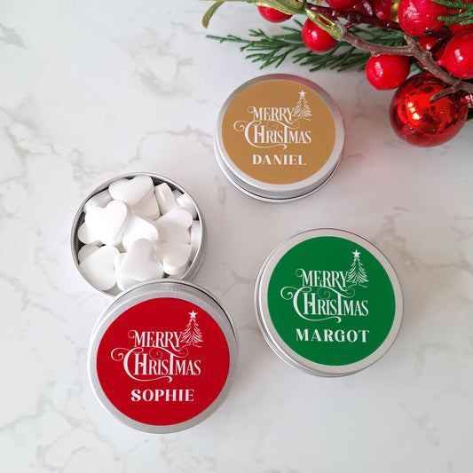 Personalised Stocking Fillers, Mini Christmas Gift for Guests